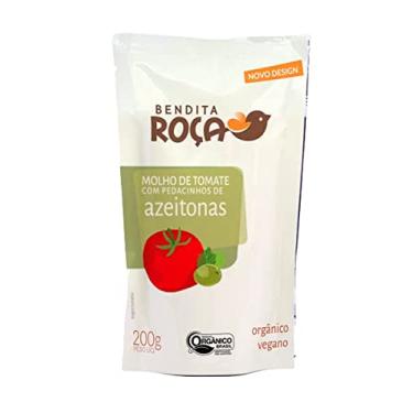 Imagem de Molho de Tomate com Azeitona Orgânico Bendita Roça 200g