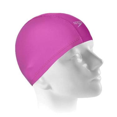 Imagem de Touca de Natação Tecido Comfort Kids Cap Pink U  - Speedo
