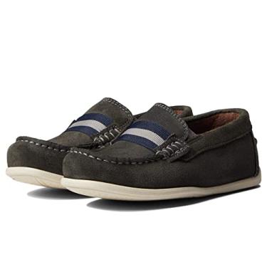 Imagem de Florsheim Pulseira Jasper Jr. para meninos (bebê/criança pequena/criança grande), Camurça cinza, 10 Toddler