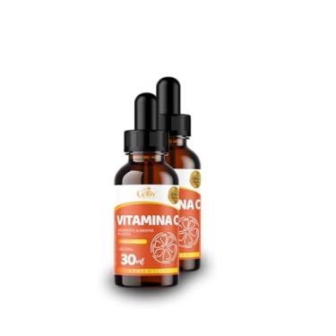 Imagem de Kit Com 2 - Vitamina C em Gotas 30ml Celliv