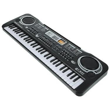 Imagem de ERINGOGO 61 Piano Eletrônico Portátil Para Crianças Pequeno Piano Elétrico Teclado De Piano Eletrônico Teclado De Piano Infantil Teclado Piano Filho Estante De Música Com Música