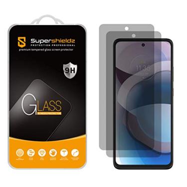 Imagem de Supershieldz (Pacote com 2) Projetado para Motorola (One 5G Ace)/One 5G UW Ace/Moto G 5G (modelo 2020) [Privacidade] Protetor de tela de vidro temperado antiespionagem, antiarranhões, sem bolhas