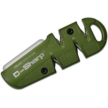 Imagem de Lansky D-SHARP Afiador de facas de quatro ângulos com diamante para puxar, verde (DSHARP)