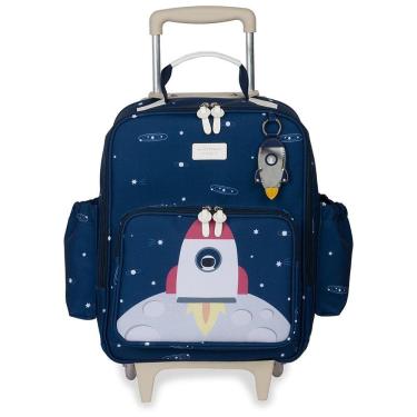 Imagem de Mochila de Rodinhas MasterBag Espaço Azul Marinho