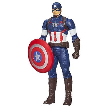 Imagem de Hasbro Marvel Avengers Age of Ultron Titan Hero Tech Captain America 12 Inch Figure