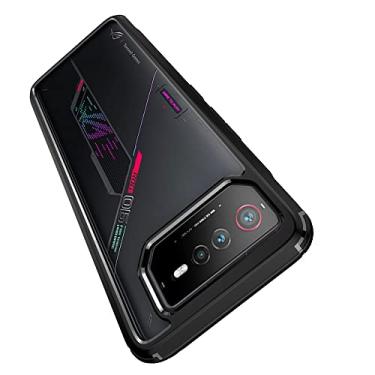 Imagem de Futanwei Capa da série Armor para Asus ROG Phone 6 5G (6,7 polegadas), capa para Asus ROG Phone 6, [Slim Fit] à prova de choque com proteção transparente, resistente a arranhões, testada contra quedas