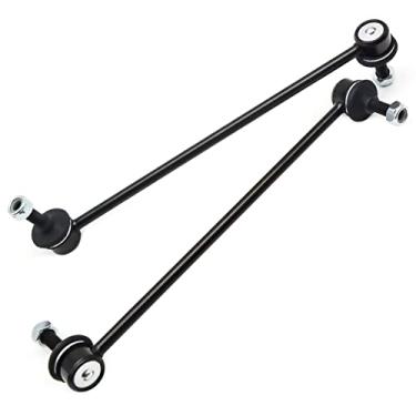 Imagem de Ynovvo Barra estabilizadora frontal compatível com Fiat 500 2012-2019 - 2 peças de substituição de elos de barra estabilizadora # K750507 45G10015 TC1133 68073033AB SL20005 47489MT MS108148