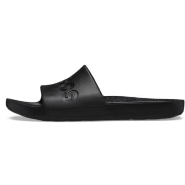 Imagem de Crocs Sandália Slide Masculina, Preto, 6 Women/3.5 Men