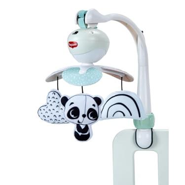 Imagem de Móbile para Berço e Carrinho Tiny Love, Take Along, Black & White Decor