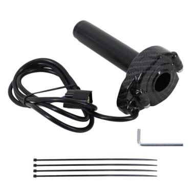 Imagem de Cabo de acelerador eletrônico de fibra de carbono com acelerador para bicicleta elétrica Surron Light Bee X/S Segway X160 X260