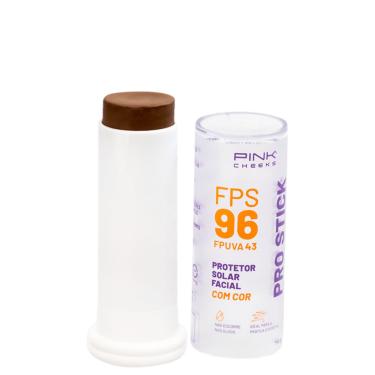 Imagem de Pink Cheeks Pro Stick FPS96 Pro50 - Protetor Solar em Bastão com Cor 14g