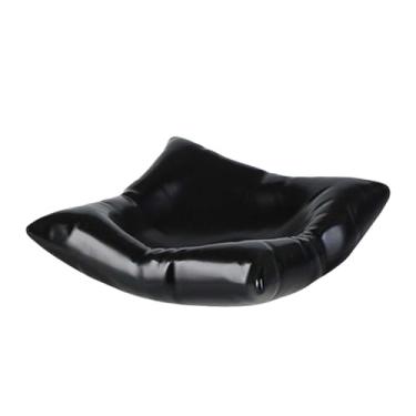 Imagem de Generic Prato de frutas prato de jantar organizador de jóias travesseiro em forma de bandeja de frutas cerâmica para restaurante ocidental 6in cor dourada