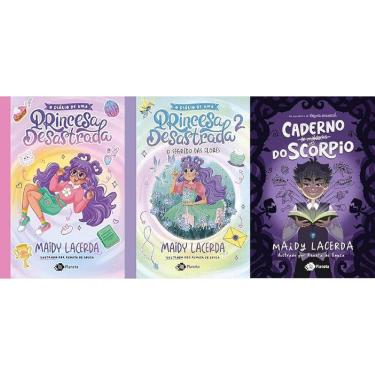 Imagem de Kit 3 Livros Maidy Lacerda O Diário Uma Princesa Desastrada