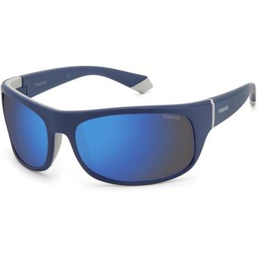 Imagem de Óculos de Sol Polaroid 2125 S XW0 665X Azul Masculino - Azul - Masculino - Único-Masculino