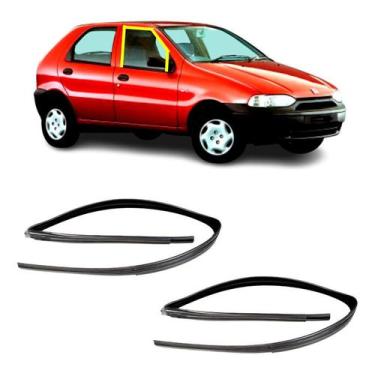 Imagem de Jogo Borracha Vidro Porta Canaleta Dianteira Palio 4 Portas - Disk Bor