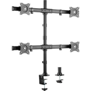 Imagem de Suporte Articulado de Mesa para 4 Monitores de 15" a 27" F160nd4 Elg