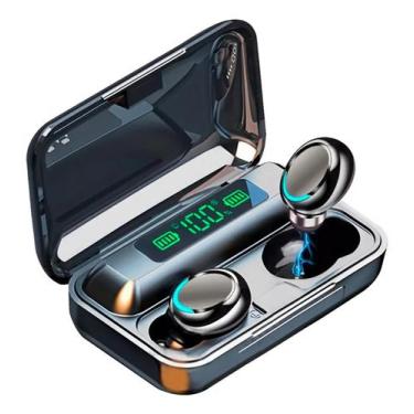 Imagem de Fone Bluetooth F9 Bluetooth 5.3 Comandos Sensível Ao Toque Com Estojo 