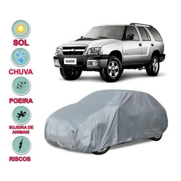 Imagem de Capa cobrir carro Blazer 100% Impermeável Proteção Total Bezzter