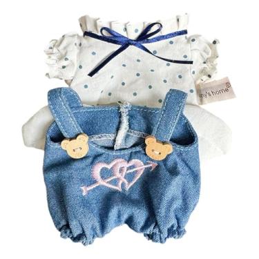 Imagem de EHJRE 2Pcs Bonecas Roupas Acessórios Roupas Casuais para 15cm Bonecas de Pato de Pelúcia Bonecas Menino