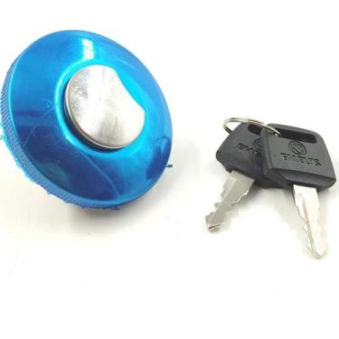 Imagem de Tampa do Tanque de Combustivel - SHINERAY XY50 CROSS CROMADO - Loja Du