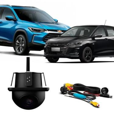 Imagem de Câmera de Ré Tartaruga 720p IP68 com Conexão Original p/ Veículos Chev