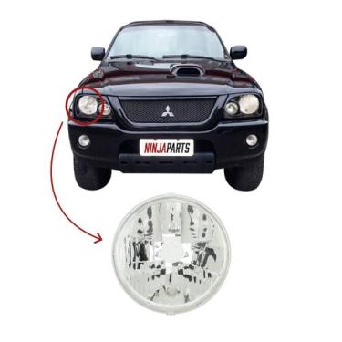 Imagem de Farol Principal Bloco L200 Pajero Sport Tr4 Grande 2004/12 - IAM