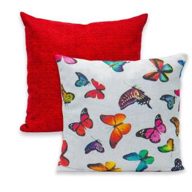 Imagem de Kit 2 Capas de Almofada c/ Zíper 40x40cm Gorgurinho - RAFALORO, BORBOL