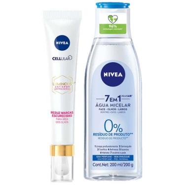 Imagem de NIVEA Kit  Creme Facial Antiolheiras CellularLuminous 630º Antispot 15