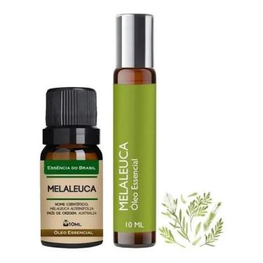 Imagem de Kit Óleo Essencial Melaleuca + Roll On 10Ml - Puro E Natural - Essênci