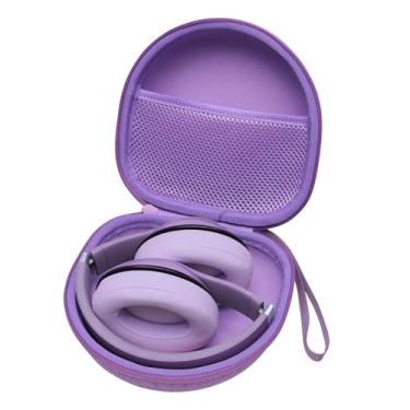 Imagem de Capa de fone de ouvido para fones de ouvido JLab JBuds Lux ANC/Lorelei X8/Beats/JBL/TOZO/BERIBES/Picun/KVIDIO com cancelamento de ruído (roxo)