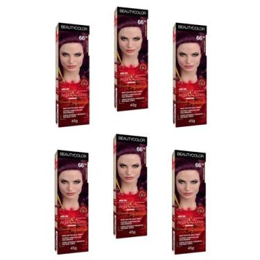 Imagem de Beauty Color Tintura 76.44 RUIVO ABSOLUTO TESTE 45gr (06 Unidades) Cor