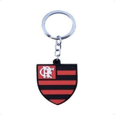 Imagem de Chaveiro De Borracha Com Brasão todos os times. - SPR, Único, Flamengo