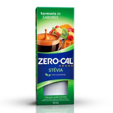 Imagem de Adoçante Stévia Com Sucralose Zero-Cal 80ml
