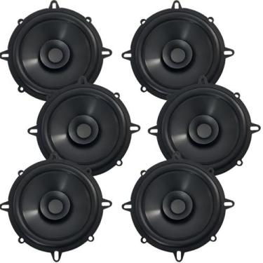 Imagem de Kit 6 Alto Falantes Bomber 5 Pol 50w 4 Ohms Porta Carro Som