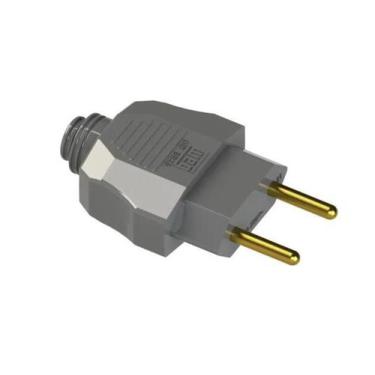 Imagem de  plug macho 180 2p 10a cinza - weg