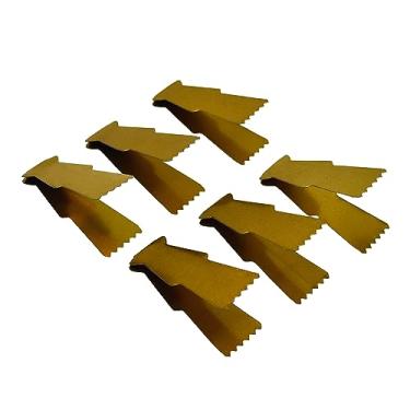 Imagem de bonballoon 6 peças Tâmaras Pistache Maamoul Mamoul Ma'moul Molde de metal de cobre Pinças Malqat Pinças para decorar 431 â € â € œ˜˜£££œœ