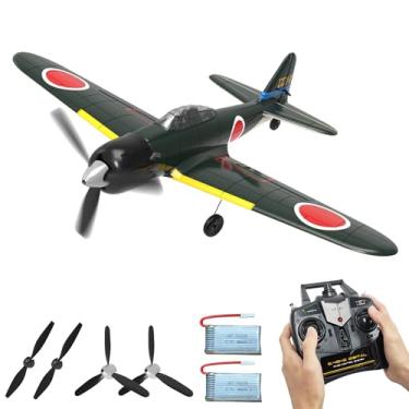Imagem de RCSHOBBY RC Airplane 4 Channel Romote Control Airplane Ready to Fly Zero Fighter 2.4Ghz RC Plane for Beginners,Adults with 6-Axis Gyro Stabilizer& One Key Aerobatic