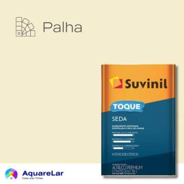 Imagem de Toque Seda Suvinil Acetinado 16L, PALHA
