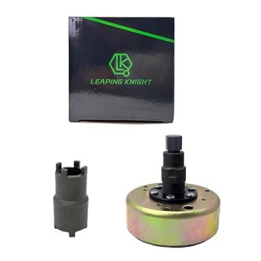 Imagem de GY6 125cc 150cc 6 bobinas Magneto Volante Rotor para motor 152QMI 157QMJ Scooter Moped ATV Quad Go Kart Buggy,Volantes de rolo magnético de alto desempenho com puxador de volante magnético e