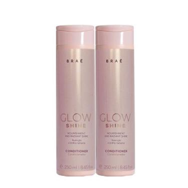 Imagem de Kit Braé Glow Shine - Condicionador 250ml (2 unidades)