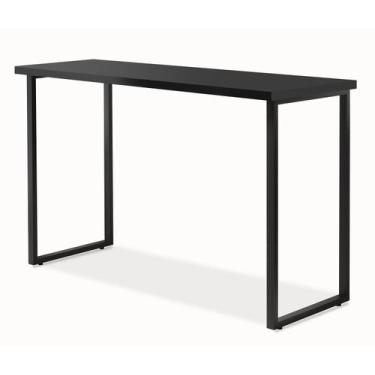 Imagem de mesinha de estudo estilo industrial preto com preto - Frausto