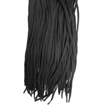 Imagem de Cordão Pra Shorts, Sungas ,calções C/ Pont. 1,40m Preto (144 Unds) - P