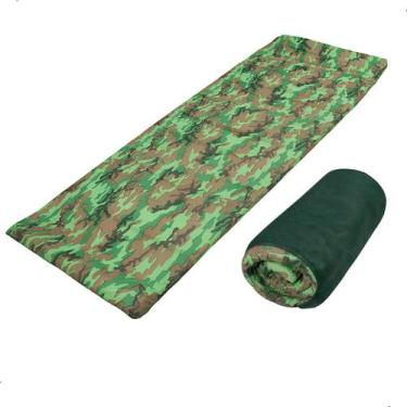 Imagem de Colchonete Camping Solteiro Mor Acampamento Camuflado , Colchonete