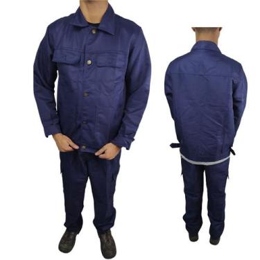Imagem de Conjunto Uniforme EPI Profissional Segurança do Trabalho Obra Mecanico