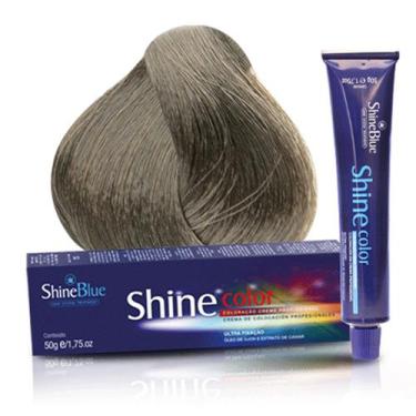 Imagem de Coloração 10.1 Louro Claríssimo Acinzentado Shine Blue 50g