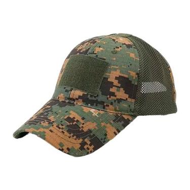 Imagem de Boné Tatico Militar Beisebol Digital Air Rip-stop - OEM, Marpat, Único