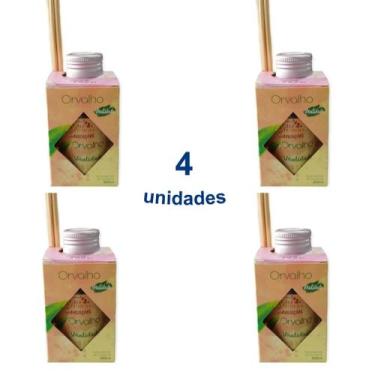 Imagem de 4 Aromatizador Ambiente Perfumado Difusor Aromas Varetas Perfume Casa 