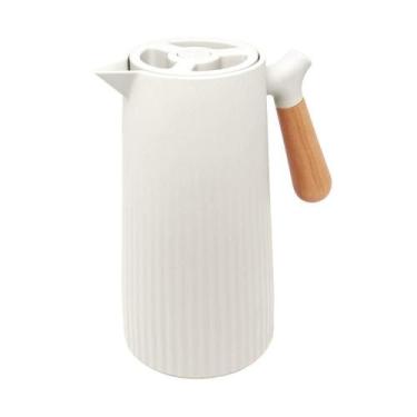 Imagem de Garrafa Térmica Wolff New Nórdica De Plástico Branca 1L, 1L, Branco