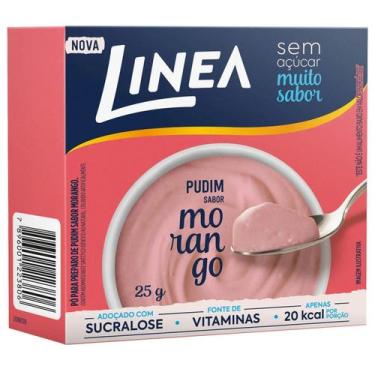 Imagem de Pó para Pudim De Morango Linea 25g