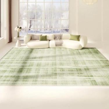 Imagem de Tapete de sala de estar, tamanho grande, tapetes verdes, tapete de cabeceira, tapete simples, criativo, vestiário, varanda, tapete de lazer, AD549, QD, 300x400CM